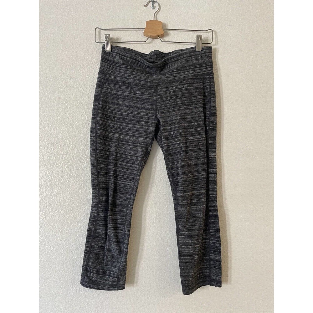 GAP Size M Leggings Women's Activewear Pants Black Gray 20"